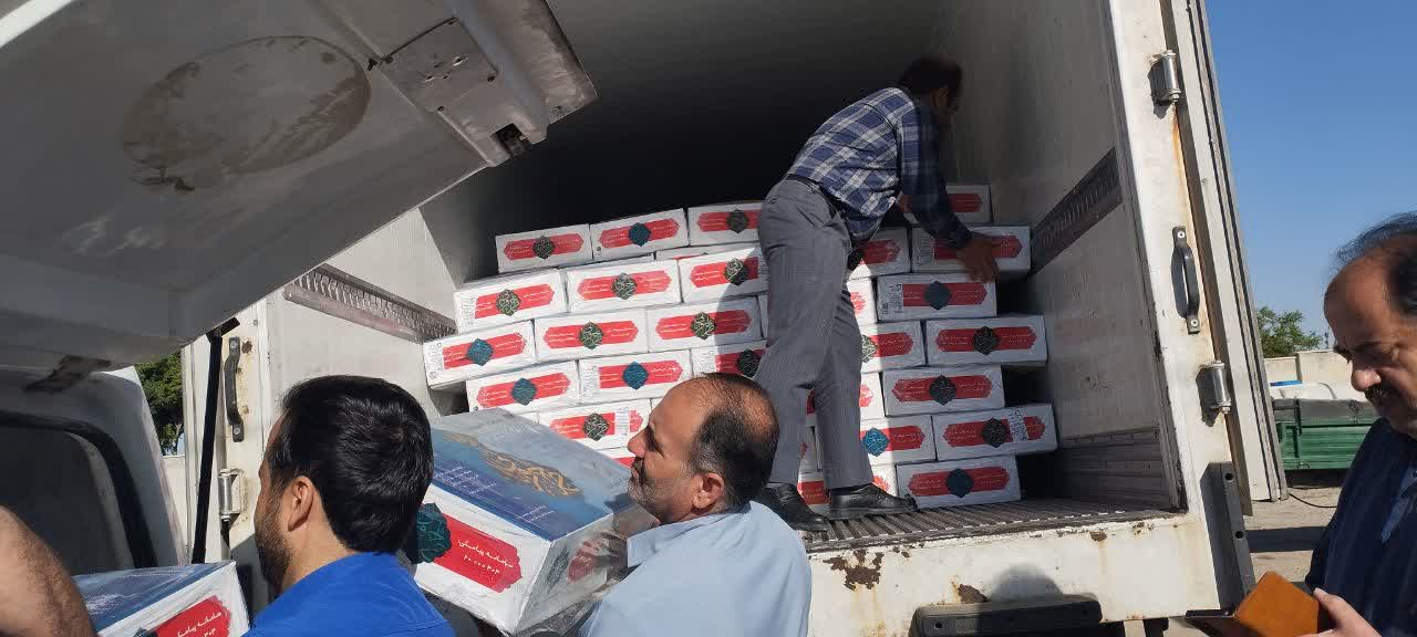 توزیع 4500 کیلوگرم گوشت گرم بین مددجویان