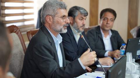 نشست خبری مدیر کل کمیته امداد استان مرکزی با اصحاب رسانه