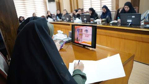 نشست خبری مدیر کل کمیته امداد استان مرکزی با اصحاب رسانه
