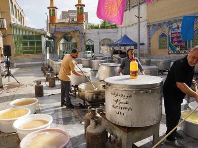 پویش نذر سلامتی / توزیع غذای گرم بین نیازمندان